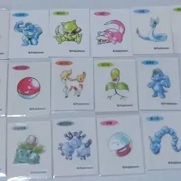 [BUNJANG] Pokemon Artwork Sticker / 포켓몬 아트워크띠부씰
