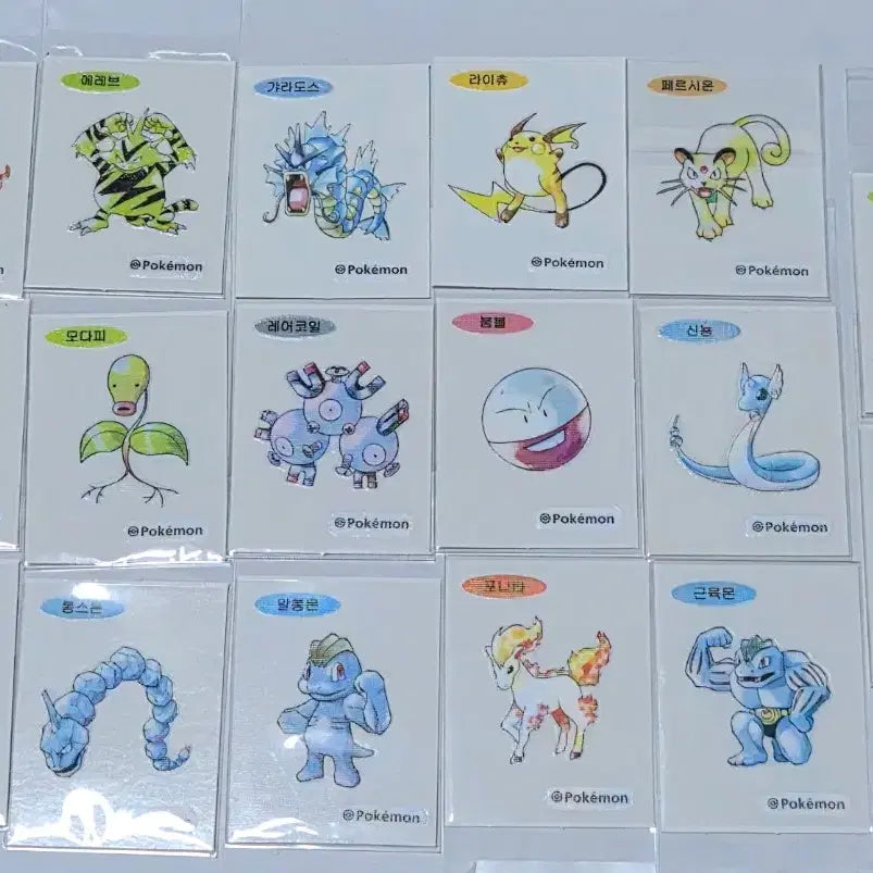 [BUNJANG] Pokemon Artwork Sticker / 포켓몬 아트워크띠부씰