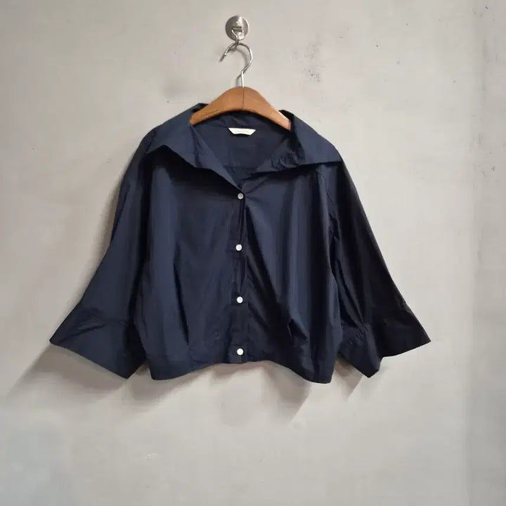 [BUNJANG] J. MERINGUE Navy Shirt Jacket / J.MERINGUE  네이비 셔츠 자켓