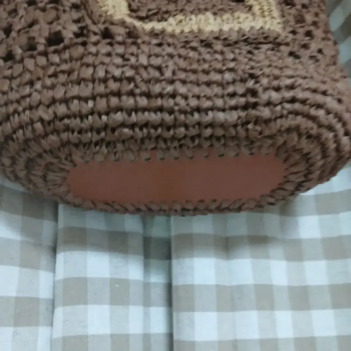 [BUNJANG] Handmade Rattan Tote Bag / 라탄백 핸드메이드 토트백 브라운