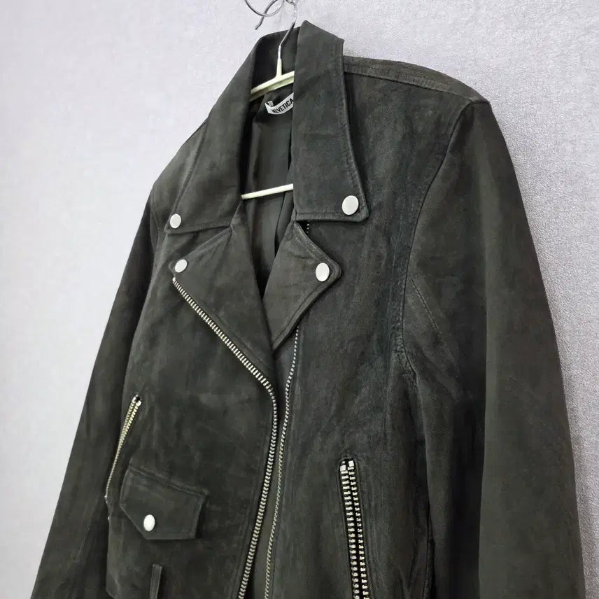 [BUNJANG] Helvetca Suede Rider Jacket / 헬베티카 스웨이드 라이더 자켓 HELVETICA