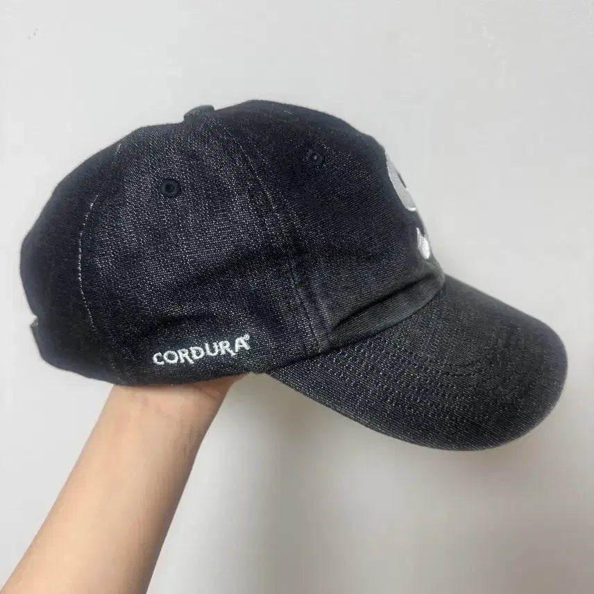 [BUNJANG] Supreme S Logo 6-Panel Cap Kevlar Black 22SS / 슈프림 S로고 6패널 볼캡 모자 22SS 케블라 블랙