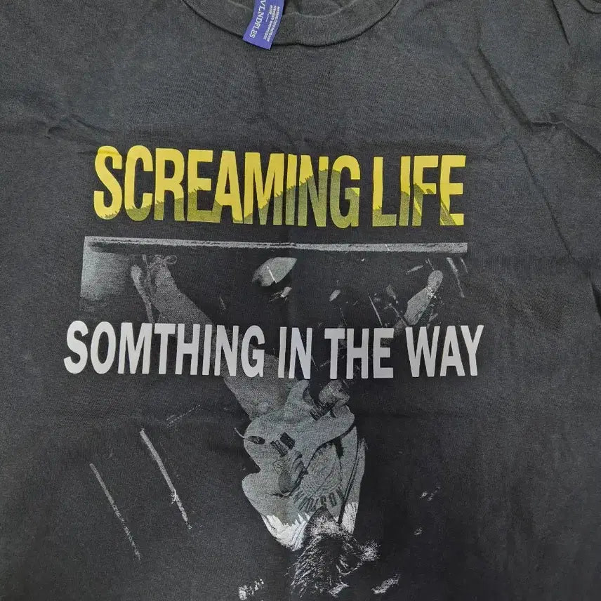 [BUNJANG] Blind Files Kurt Cobain T-Shirt / 블라인드파일즈 커트코베인반팔티1