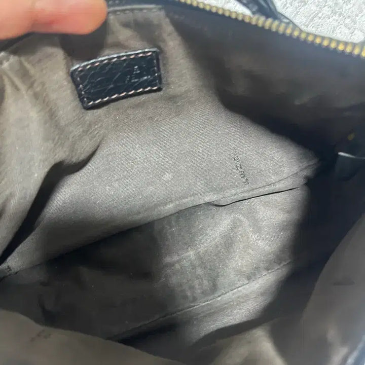 [BUNJANG] Fendi Zucca Pattern Brown Pouch Shoulder Bag / 펜디 쥬카패턴 브라운 파우치 숄더백