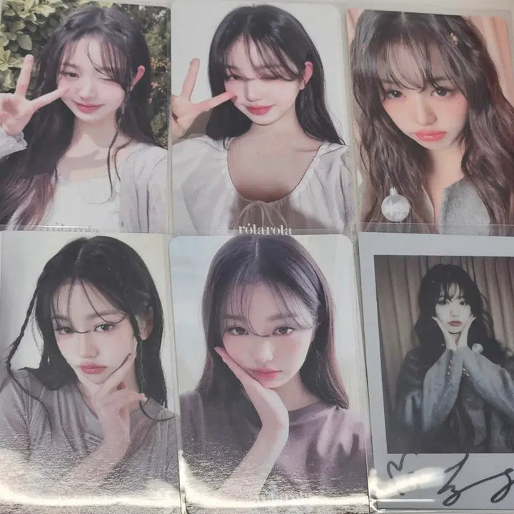 [BUNJANG] Wonyoung (IVE) RoRaRoRa Summer Sense Photocard Bundle Set (4 types) / 장원영 광고 포토카드 로라로라 썸머 센스 sense 포카 6종 일괄