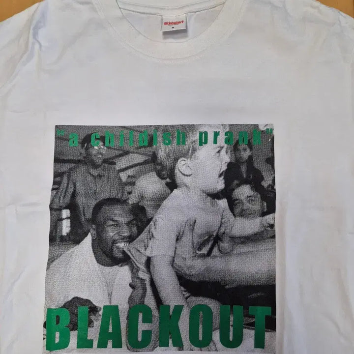 [BUNJANG] Blackout Tyson T-Shirt M / 블랙아웃 타이슨티셔츠M