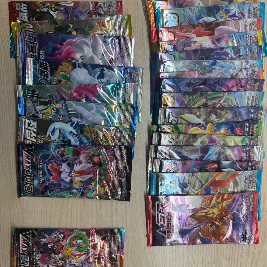 [BUNJANG] Pokemon Cards Unsealed Pack Assortment / 포켓몬카드 미개봉 팩