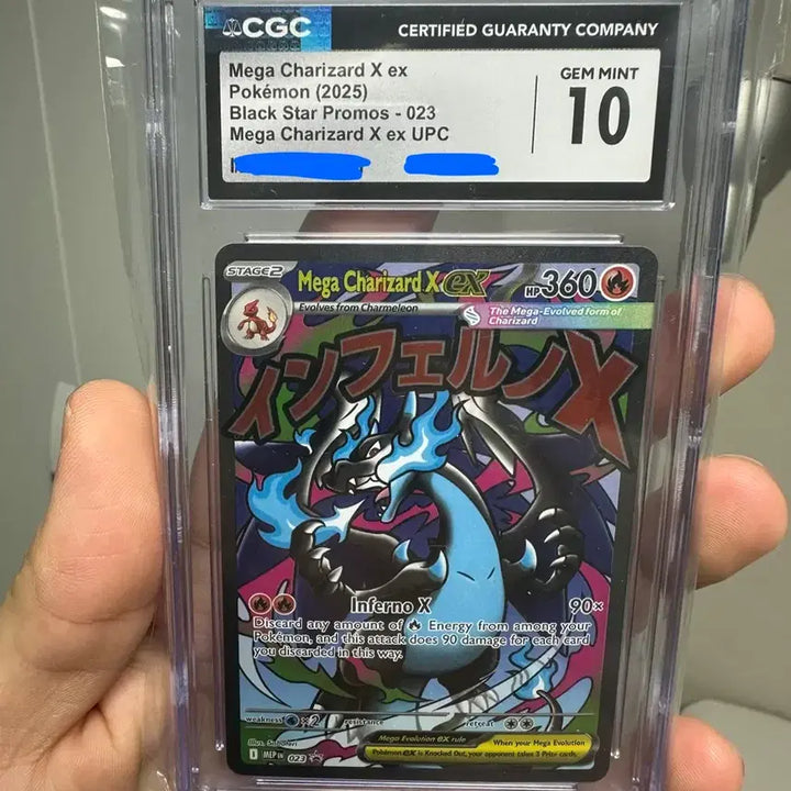 [BUNJANG] Inferno x Mega Charizard ex MA (English Version) CGC 10 GEM MT / [CGC10] 메가 리자몽x ex MA 메가 드림 ex (영문)
