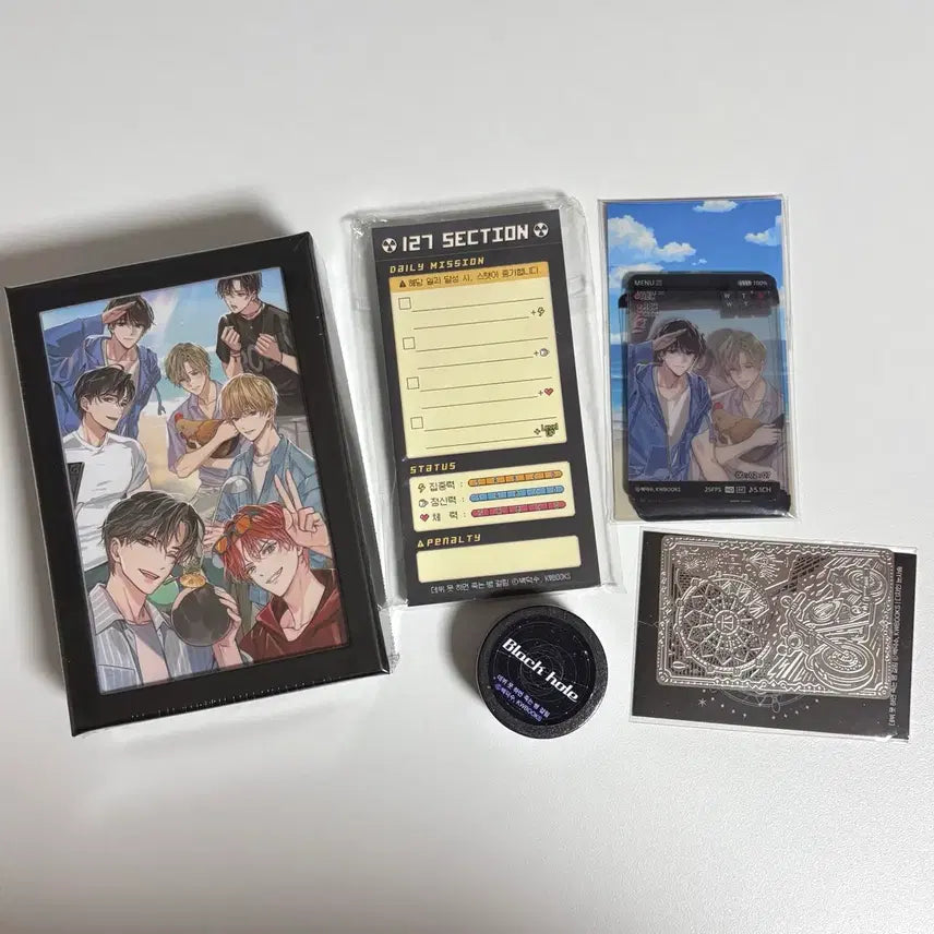 [SOLD OUT] [BUNJANG] Debut or Die 3rd Series Goods Set (Puzzle, Photocard, Hardcover Book) / 데못죽 3부 굿즈 세트 퍼즐 포카 등 단행본 양장본 포토카드 박문대 청려