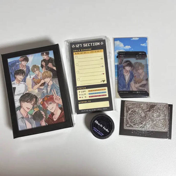 [SOLD OUT] [BUNJANG] Debut or Die 3rd Series Goods Set (Puzzle, Photocard, Hardcover Book) / 데못죽 3부 굿즈 세트 퍼즐 포카 등 단행본 양장본 포토카드 박문대 청려