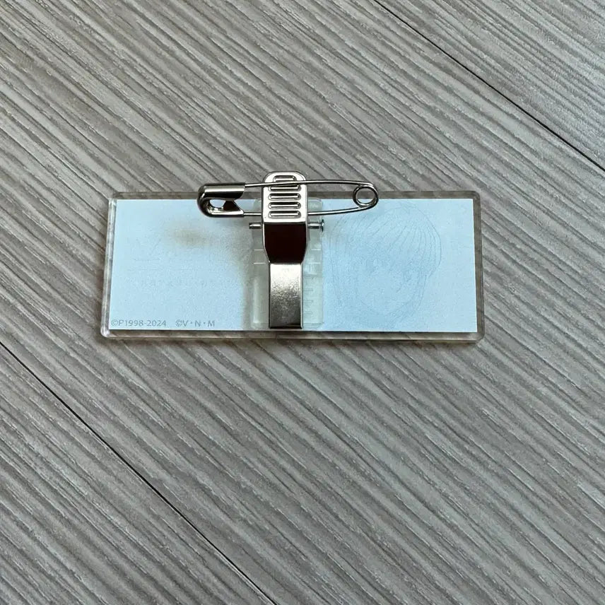 [BUNJANG] Hunter x Hunter Kurapika Name Tag Acrylic Badge / 헌터x헌터 크라피카 이름표 아크릴 뱃지