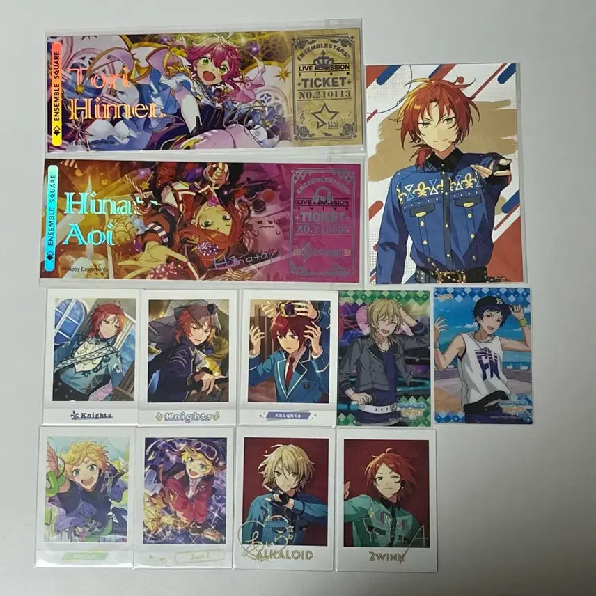 [BUNJANG] Ensemble Stars! Live Ticket Pashacard Postcard Bundle Set / 앙상블 스타즈 앙스타 라이브티켓 파샤 엽서 일괄