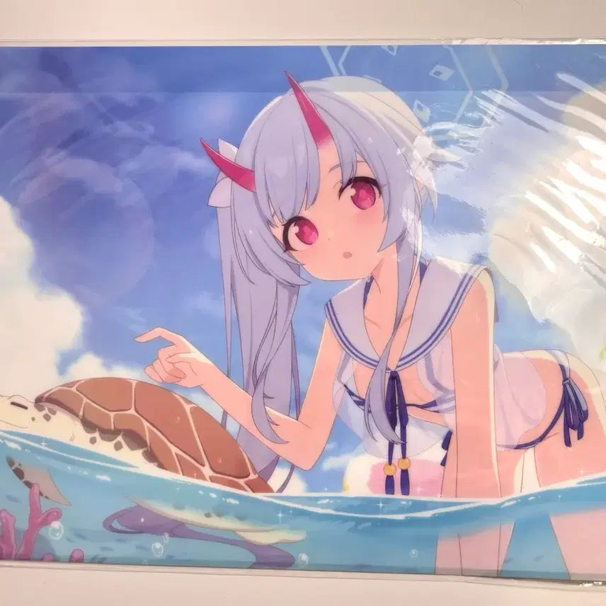 [BUNJANG] Blue Archive Swimsuit Chise Official L-Sized Clear File / 블아 블루아카이브 수영복 치세 수치세 공식 L자파일