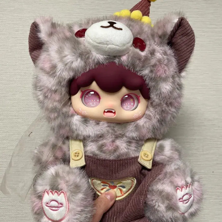 [BUNJANG] Babys3 KimiPapa Leopard Print Plush Doll / 베이비쓰리 키미파파 400%호피