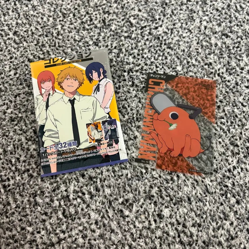 [BUNJANG] Chainsaw Man Pochita Clear Card Pouch / 체인소맨 클리어카드 포치타