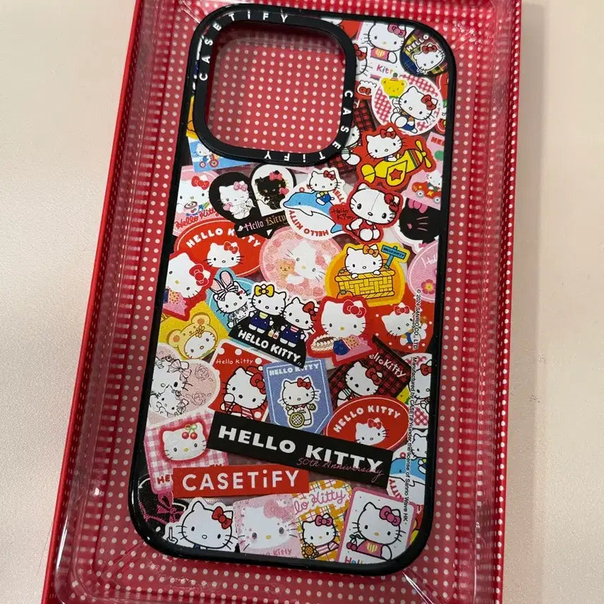 [BUNJANG] CASETiFY Hello Kitty iPhone 16 Pro Case / (새상품) 아이폰 16프로 케이스티파이 헬로키티 케이스 팝니다