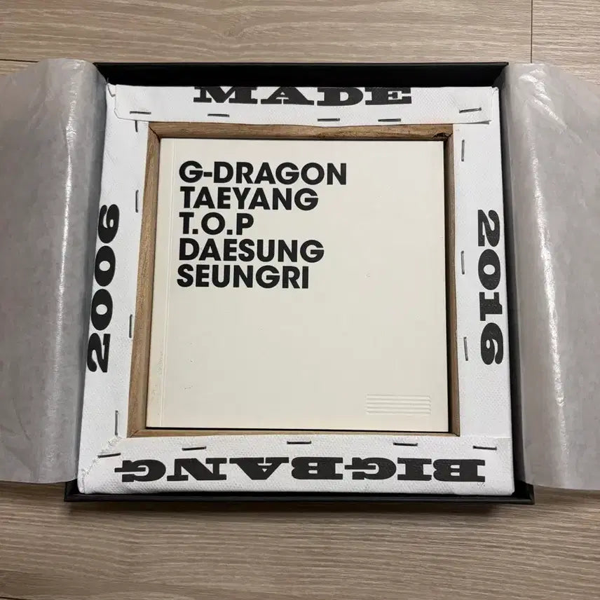 [BUNJANG] BIGBANG MADE Album First Press Full Album Group Version CD / 빅뱅 MADE 풀앨범 CD 초판 단체버전