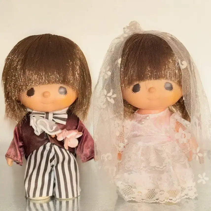 [BUNJANG] Japanese Vintage Mademoiselle Jete Wedding Doll / 일본빈티지) 마드모아젤제제 웨딩인형