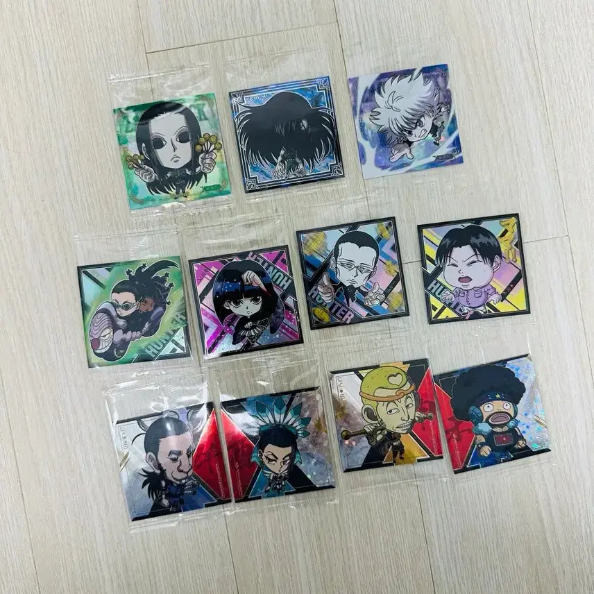 [BUNJANG] Hunter x Hunter Seal Bundle Set / 헌터헌터 씰 일괄