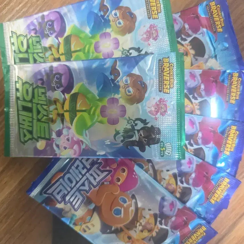 [BUNJANG] Cookierun Braveus Trading Card Next Universe 7 Packs / 쿠키런 브레이버스 트레이딩 카드 넥스트 유니버스