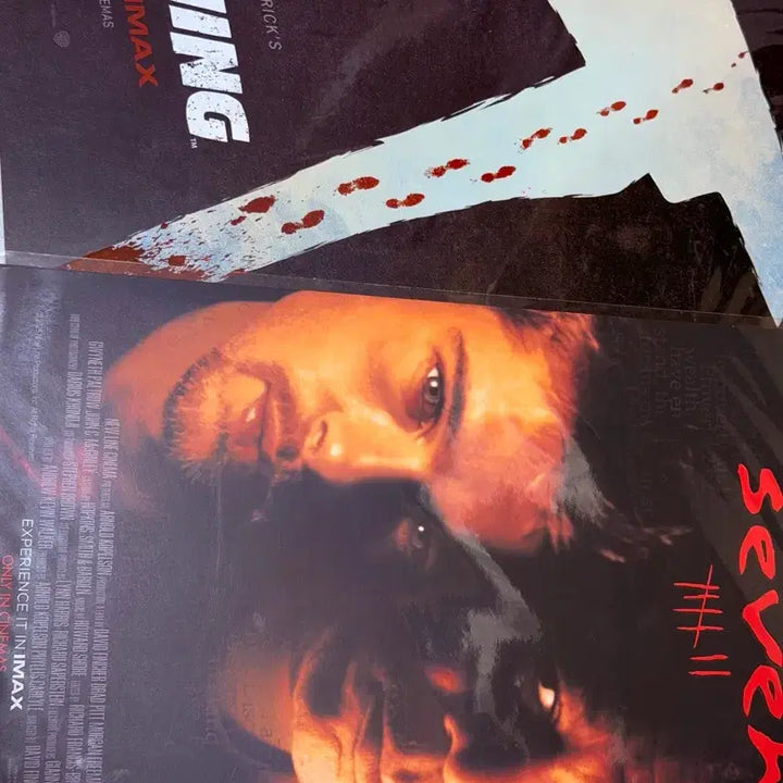 [BUNJANG] The Shining &amp; Seven IMAX Posters 2 Types Bundle / 샤이닝 &amp; 세븐 아이맥스 imax포스터 2종 일괄