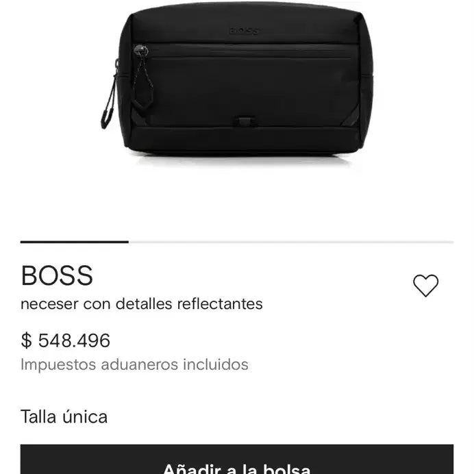 [BUNJANG] BOSS Black Pouch / [새제품]BOSS 블랙 파우치
