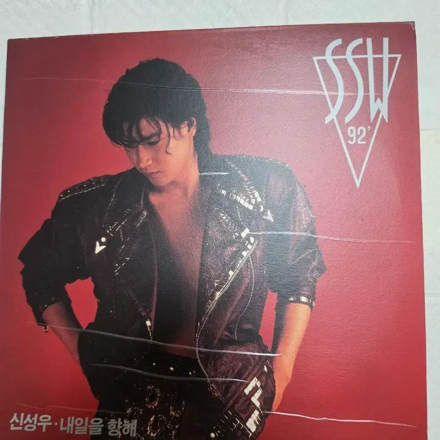 [BUNJANG] Shin Sung Woo "To The Future" LP Jacket (Alternate Version) / 신성우 LP 자켓 다른 버전 내일을 향해