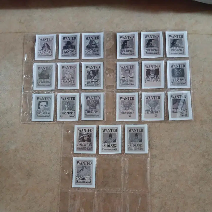 [BUNJANG] One Piece Wanted Poster Sticker (Tteubuseal) / 원피스 현상수배 띠부씰 1개 선택 현상금 스티커 원티드 홈플러스띠부씰