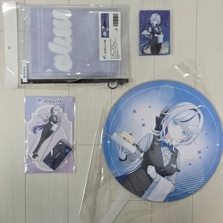 [BUNJANG] Stellive Cliché Aokumo Rin Aniplex Collaboration Goods Bundle Set / 미개봉) *8월5일까지가격인하* 스텔라이브 아오쿠모린 애니플러스 콜라보굿즈 일괄
