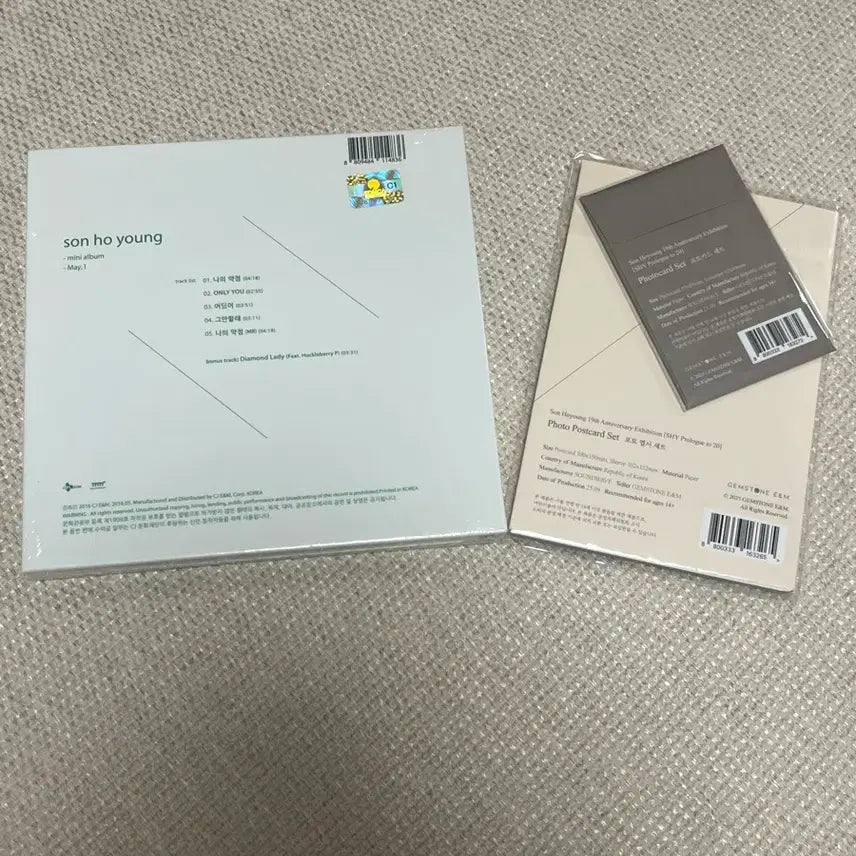 [BUNJANG] g.o.d. Danny Ahn 20th Anniversary Exhibition Photocard &amp; Postcard Mini Album Bundle Set (Sealed) / 지오디 손호영 굿즈 포카&amp;엽서 미니앨범 미개봉 일괄