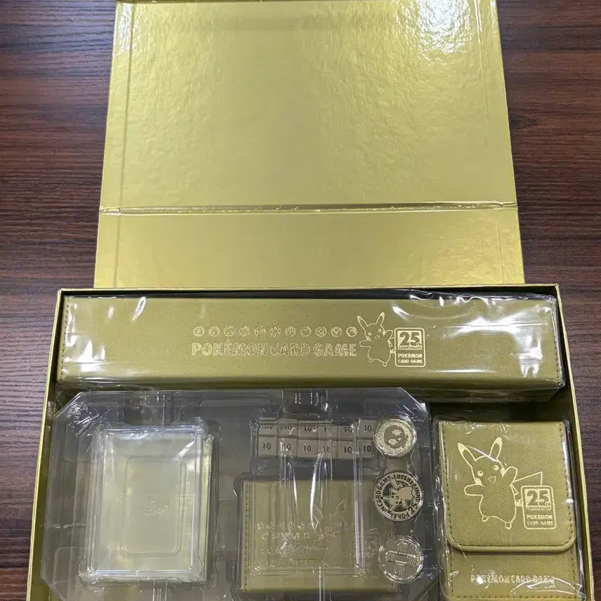 [BUNJANG] Pokemon 25th Anniversary Golden Box Supply (Cards Excluded) / (예약중)포켓몬스터 25주년 골든박스 서플라이(카드제외)