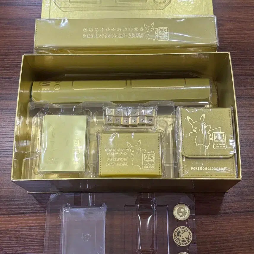 [BUNJANG] Pokemon 25th Anniversary Golden Box Supply (Cards Excluded) / (예약중)포켓몬스터 25주년 골든박스 서플라이(카드제외)