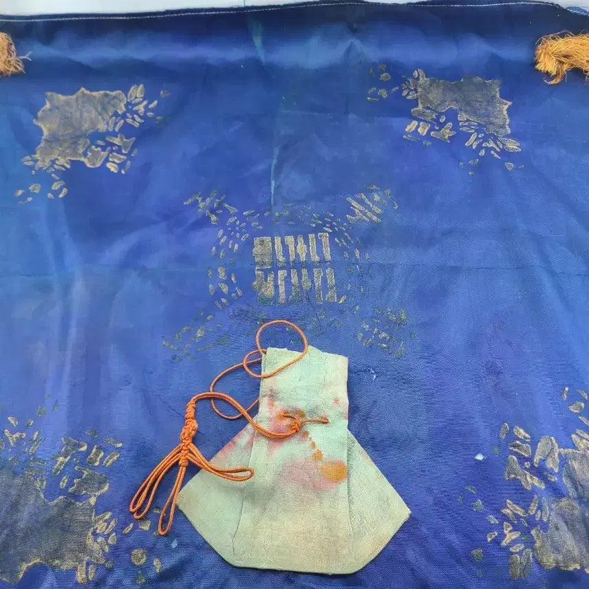 [BUNJANG] Traditional Pattern Pouch and Wrapping Cloth Set / 전통 문양 주머니와 보자기 세트