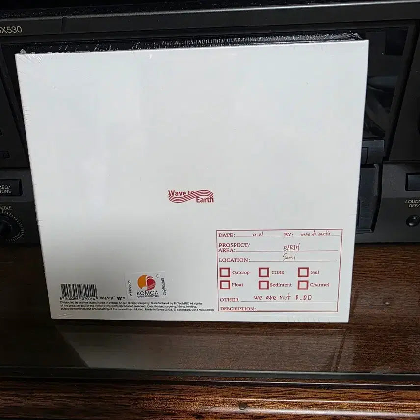 [BUNJANG] Wave tous 0.1 Sealed CD / 웨이브투어스.01 미개봉 cd