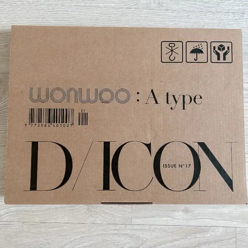 [BUNJANG] SEVENTEEN Wonwoo Dicon Magazine A Type Full Set / 세븐틴 원우 디아이콘 잡지 A type 풀셋