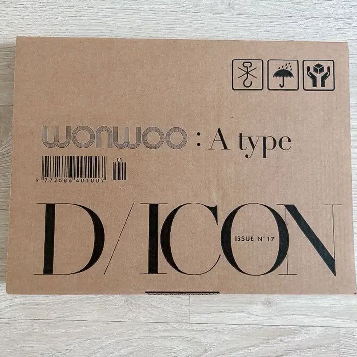 [BUNJANG] SEVENTEEN Wonwoo Dicon Magazine A Type Full Set / 세븐틴 원우 디아이콘 잡지 A type 풀셋