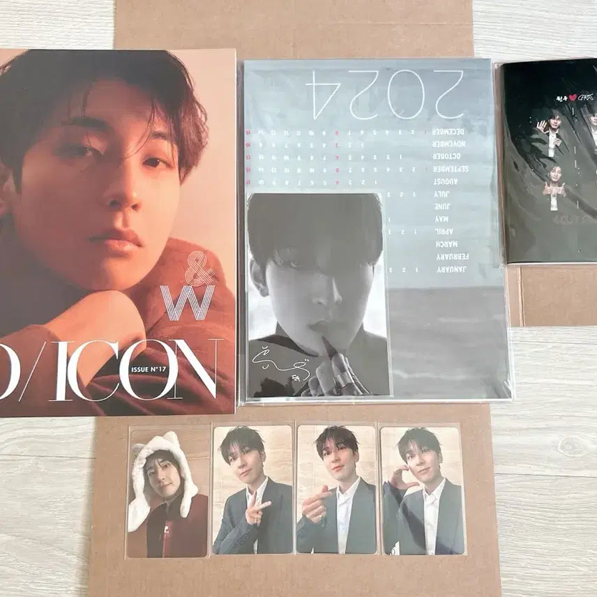 [BUNJANG] SEVENTEEN Wonwoo Dicon Magazine A Type Full Set / 세븐틴 원우 디아이콘 잡지 A type 풀셋