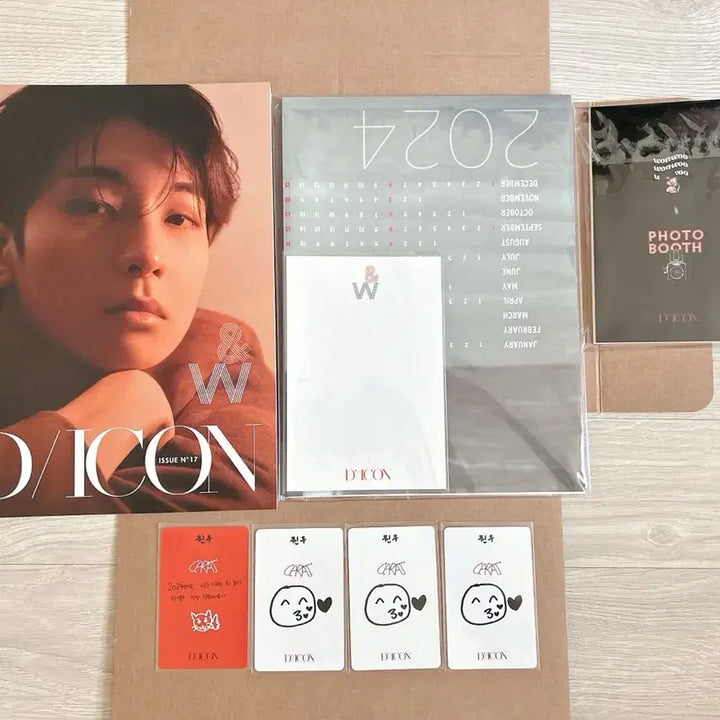 [BUNJANG] SEVENTEEN Wonwoo Dicon Magazine A Type Full Set / 세븐틴 원우 디아이콘 잡지 A type 풀셋