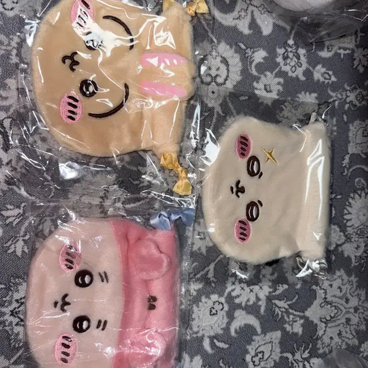 [BUNJANG] Chiikawa Furuhonya Kani Rakko Usagi Drawstring Pouch Bundle Set / 일괄) 후루혼야 카니 랏코 우사기 복조리 파우치 치이카와