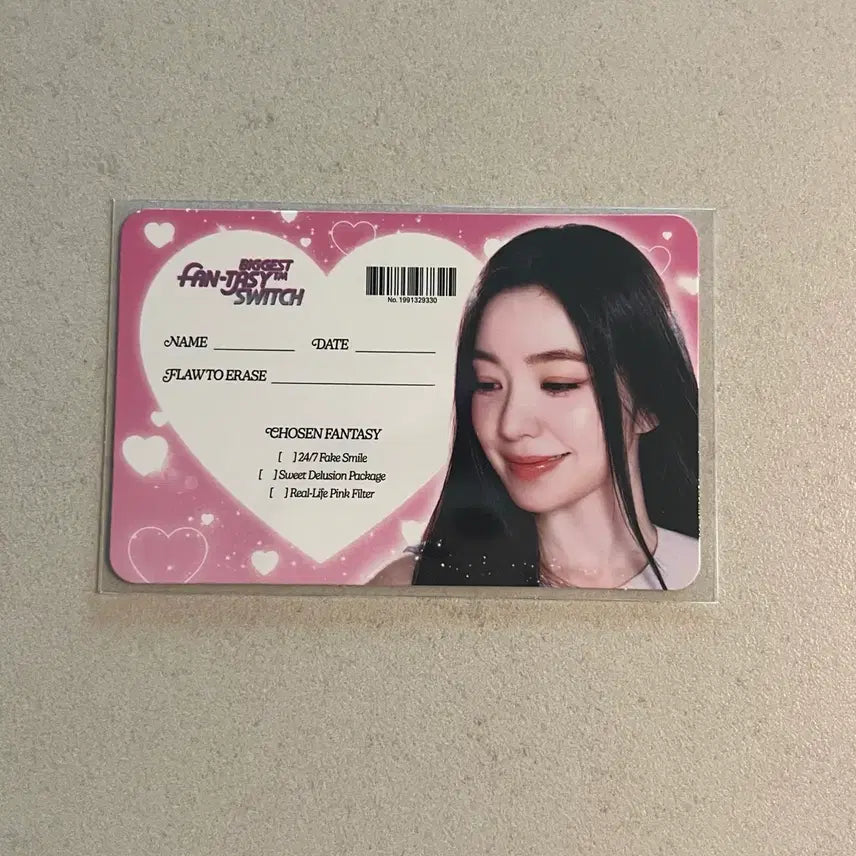 [BUNJANG] Red Velvet Irene Biggest Fan Fanclub Card Photocard / 레드벨벳 아이린 비기스트팬 biggest fan 팬클럽카드 포카 양도