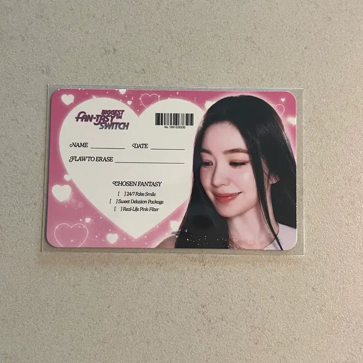 [BUNJANG] Red Velvet Irene Biggest Fan Fanclub Card Photocard / 레드벨벳 아이린 비기스트팬 biggest fan 팬클럽카드 포카 양도