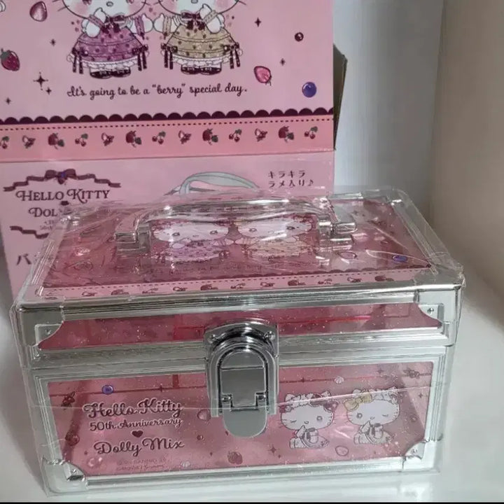 [BUNJANG] Sanrio Hello Kitty 50th Anniversary Dollymix Storage Box / 헬로키티 50주년 기념  [산리오] 키티 돌리믹스 보관함