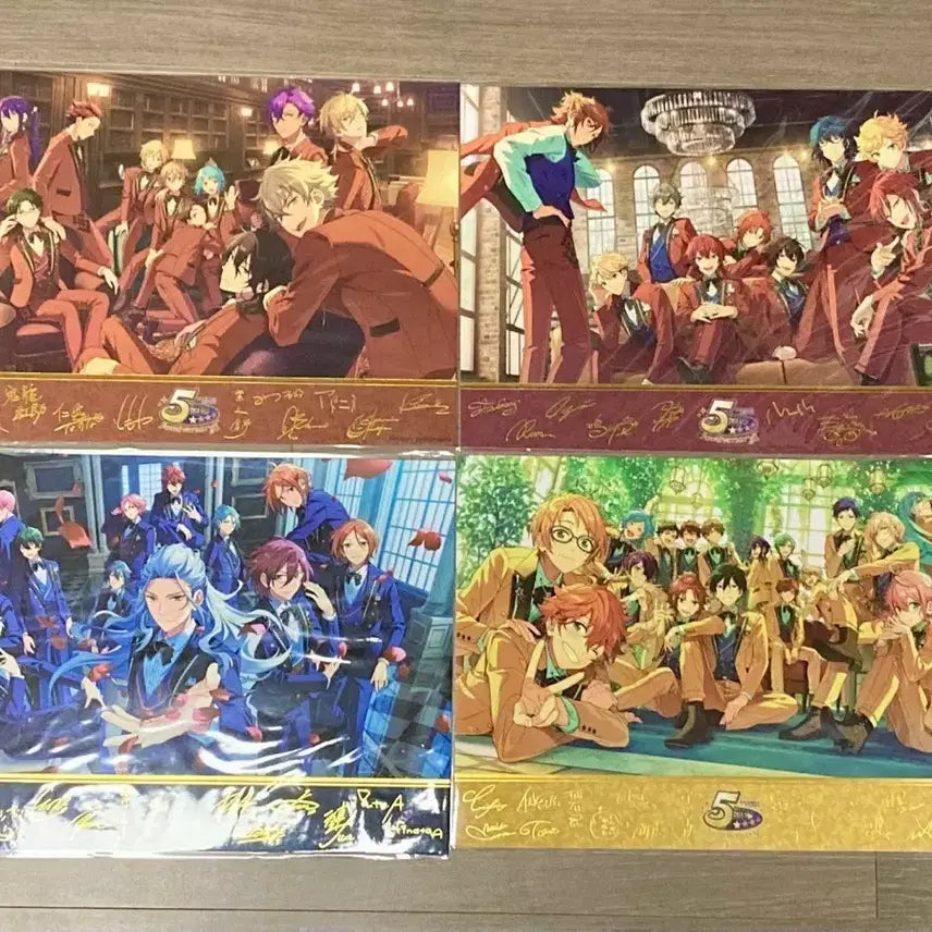 [BUNJANG] Ensemble Stars Chugoku 5th Anniversary Special Poster / 앙상블스타즈 앙스타 중스타 5주년 특전 포스터