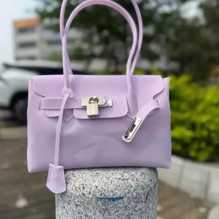 [BUNJANG] Lavender Jelly Birkin Bag New / 라벤더 젤리버킨백 새상품(더스트백있음)