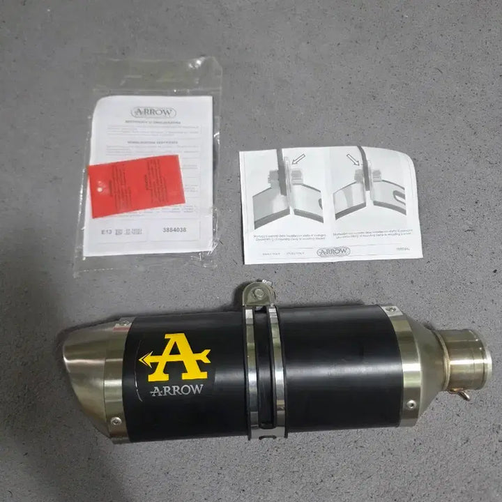 [BUNJANG] Arrow Thunder Muffler 51mm / 아로우 썬더 머플러 51mm, 오토바이배기, 아크라포빅, 요시무라