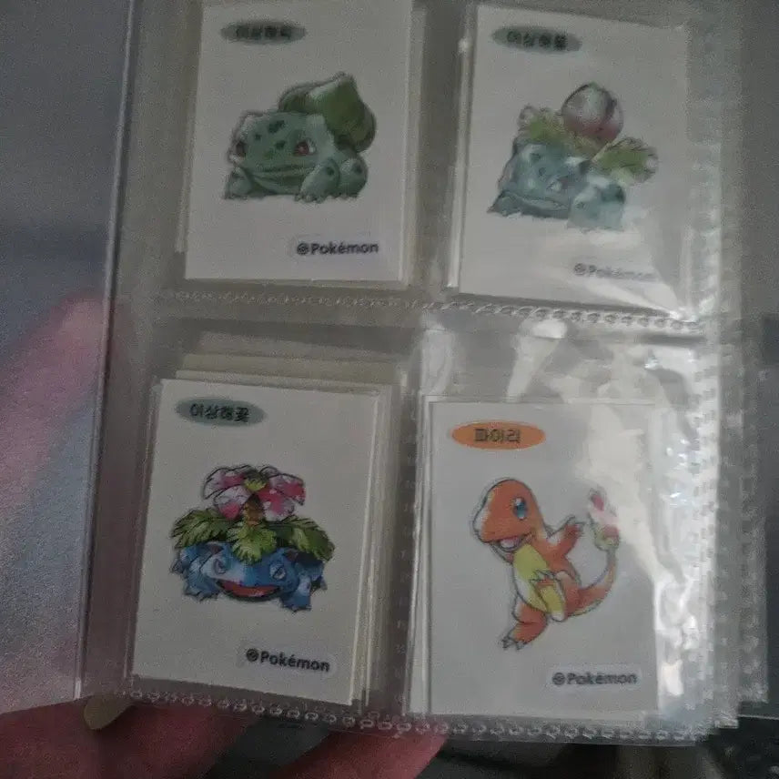 [BUNJANG] Pokemon Art Toy Sticker Collection (99 types, excluding Mewtwo) / 포켓몬 아트워크 띠부씰 98종 판매(뮤츠 피카츄 제외) 최저가