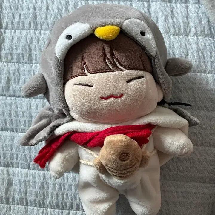 [BUNJANG] 25cm Penguin Doll Clothes / 25cm 인형 옷 펭귄
