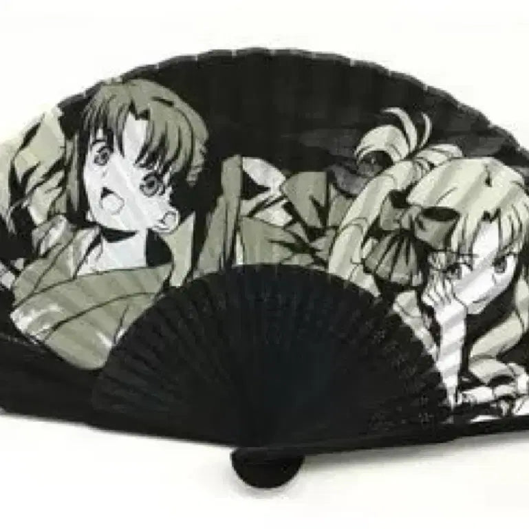 [BUNJANG] Fate Unlimited Codes Rin &amp; Luvia Folding Fan / 페이트 언리미티드 코드 C74 린&amp;루비아 부채