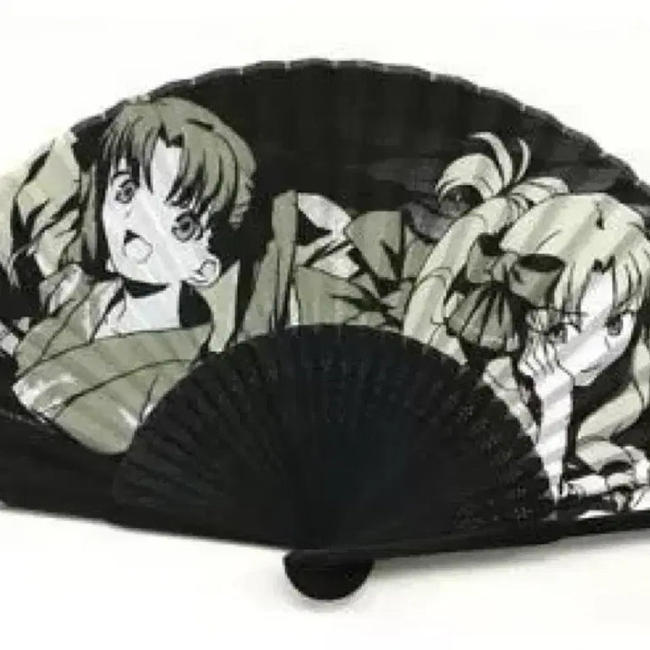 [BUNJANG] Fate Unlimited Codes Rin &amp; Luvia Folding Fan / 페이트 언리미티드 코드 C74 린&amp;루비아 부채