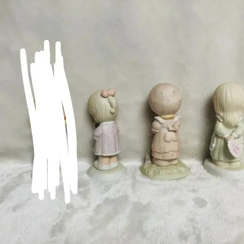 [BUNJANG] Antique Precious Moments Figurines - Girl Collection / 앤틱 빈티지 프레셔스 모먼트 소녀